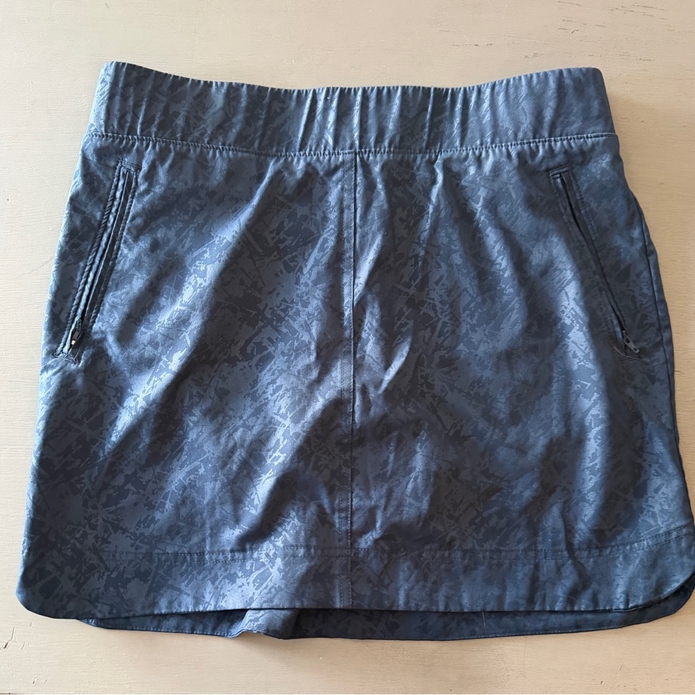 Orvis Navy Blue Athletic Skort with Elastic Waistband